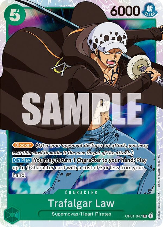 Trafalgar Law (Super Rare) - Romance Dawn (OP01)