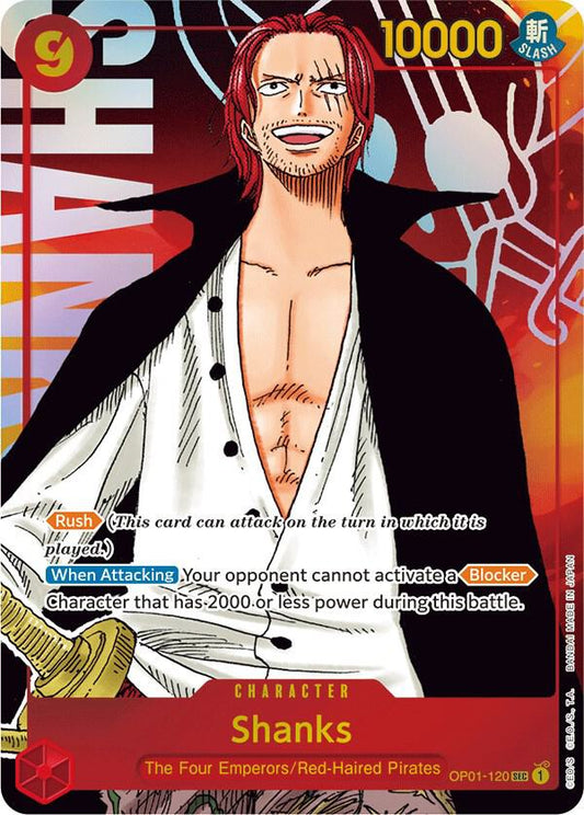Shanks (Parallel) - Romance Dawn (OP01) LP
