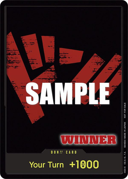 DON!! Card (Tournament Pack Vol. 2) [Winner] - One Piece Promotion Cards (OP-PR)
