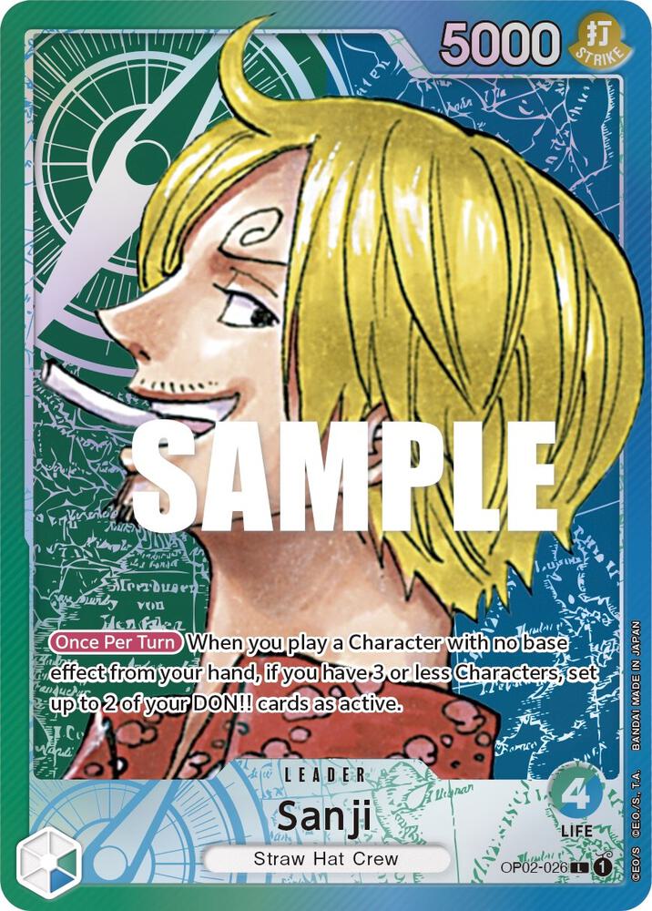 Sanji (Leader) - Paramount War (OP02)