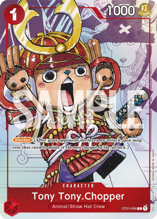 Tony Tony.Chopper - ST01-006 (Parallel) - One Piece Promotion Cards (OP-PR)