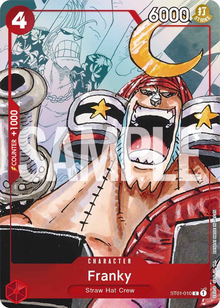 Franky - ST01-010 (Parallel) - One Piece Promotion Cards (OP-PR)