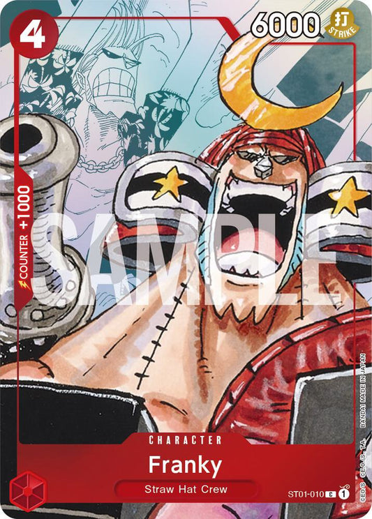 Franky - ST01-010 (Parallel) - One Piece Promotion Cards (OP-PR)