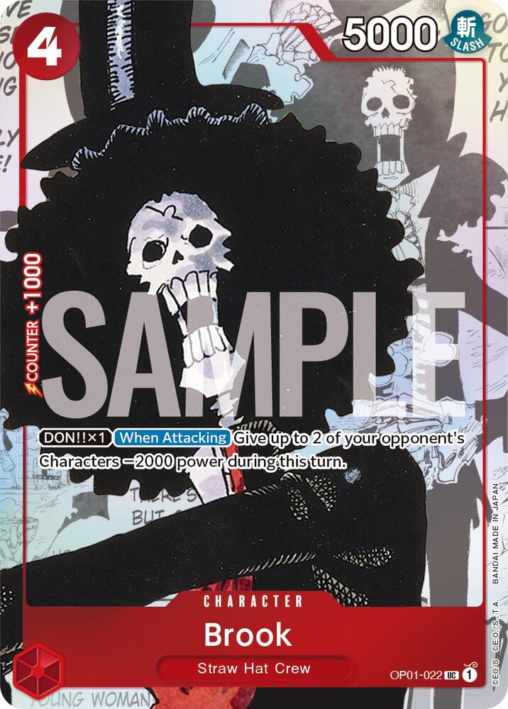 Brook - OP01-022 (Parallel) - One Piece Promotion Cards (OP-PR)