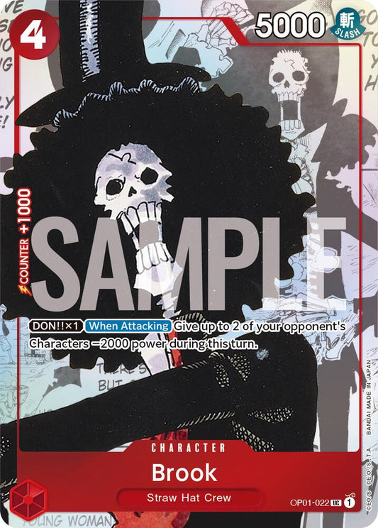 Brook - OP01-022 (Parallel) - One Piece Promotion Cards (OP-PR)
