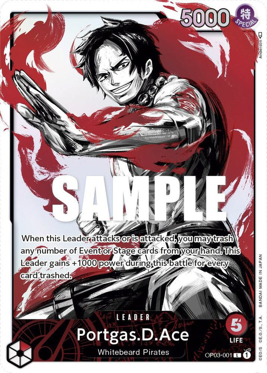 Portgas.D.Ace (Leader) - Pillars of Strength (OP03)