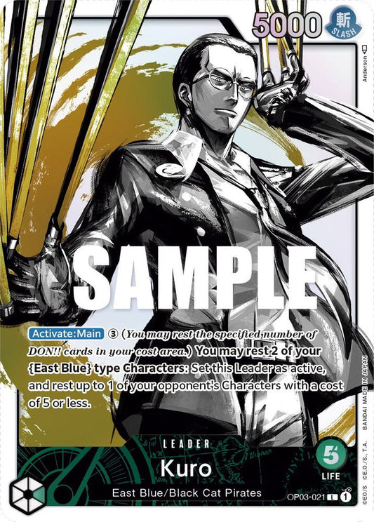 Kuro (Leader) - Pillars of Strength (OP03)