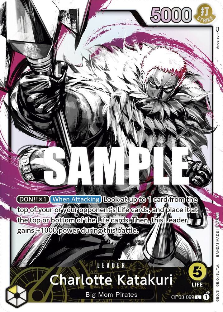 Charlotte Katakuri (Leader) - Pillars of Strength (OP03)