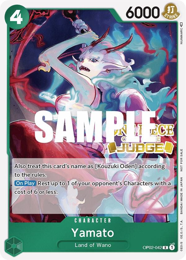 Yamato (Judge) - One Piece Promotion Cards (OP-PR)