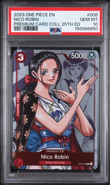 2023 ONE PIECE PREMIUM CARD COLLECTION 25TH EDITION #008 NICO ROBIN