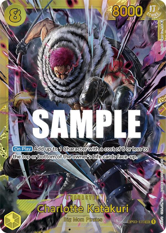 Charlotte Katakuri (Secret Rare) - Pillars of Strength (OP03)