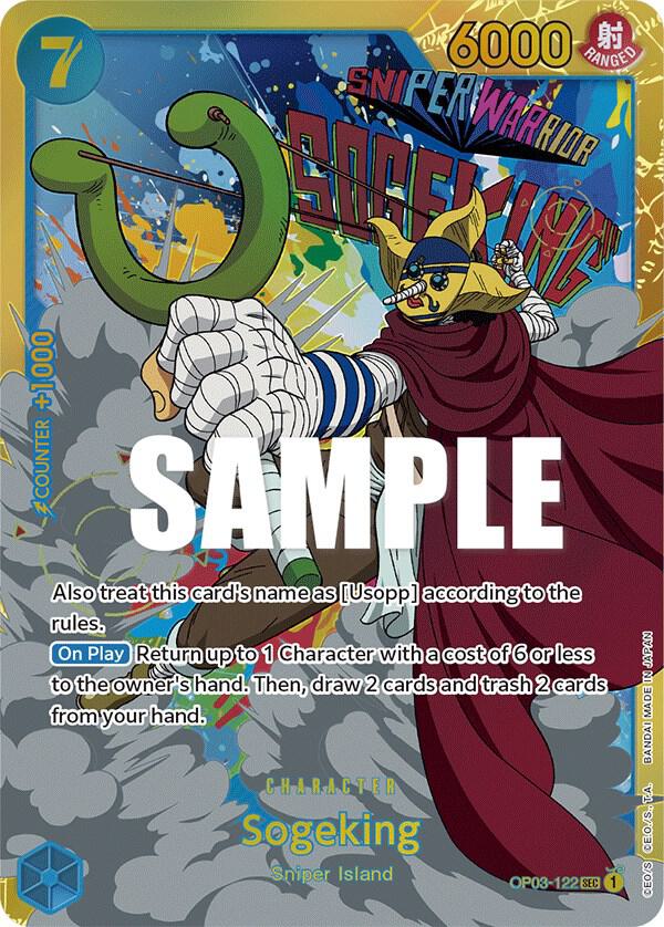 Sogeking (Secret Rare) - Pillars of Strength (OP03)