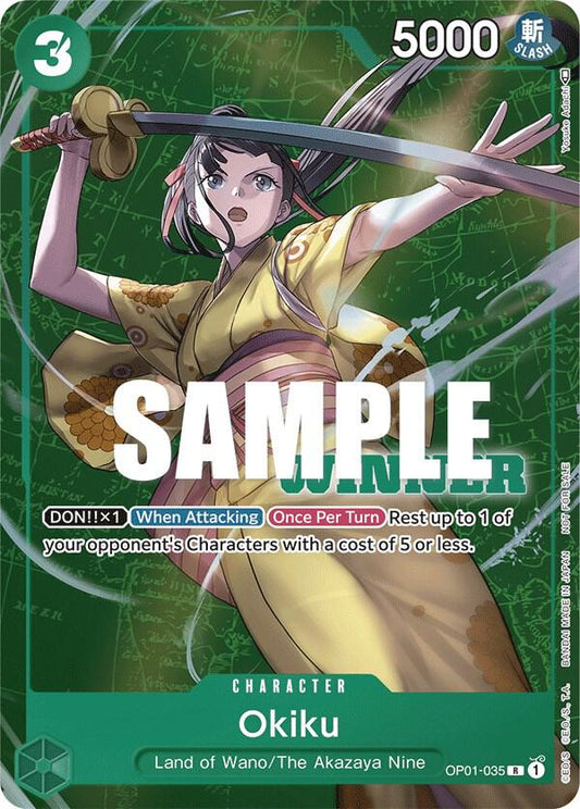 Okiku (Winner Pack Vol. 4) - One Piece Promotion Cards (OP-PR)