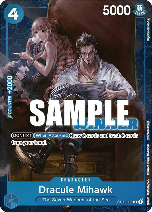 Dracule Mihawk (Winner Pack Vol. 4) - One Piece Promotion Cards (OP-PR)