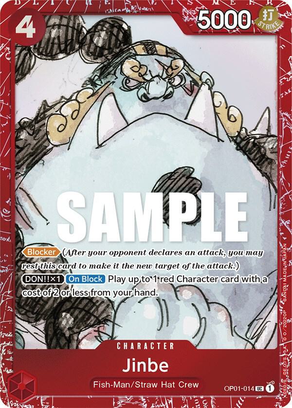Jinbe (Premium Card Collection -ONE PIECE FILM RED Edition-) - One Piece Promotion Cards (OP-PR)