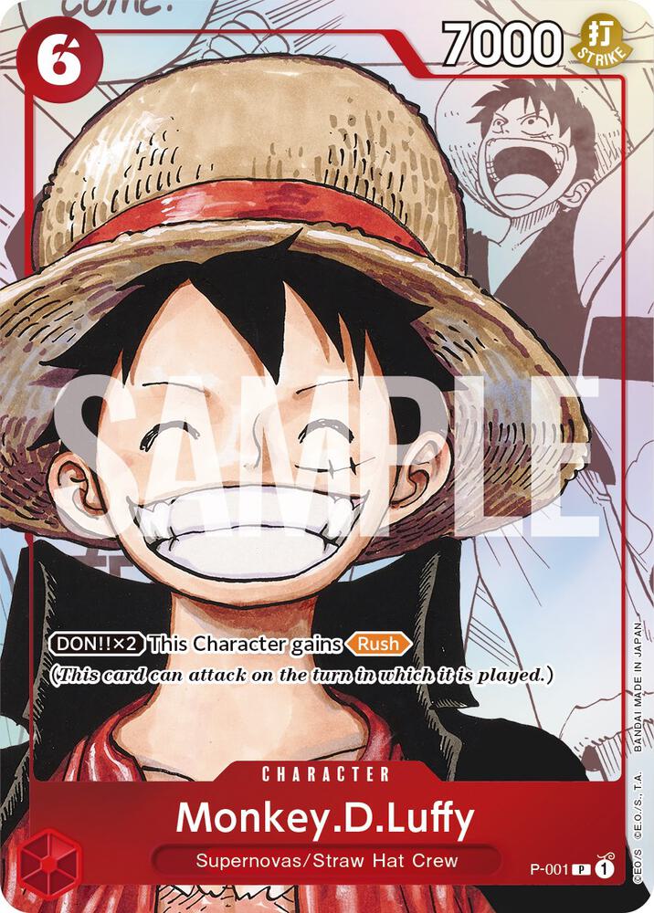 Monkey.D.Luffy (Parallel) - One Piece Promotion Cards (OP-PR)