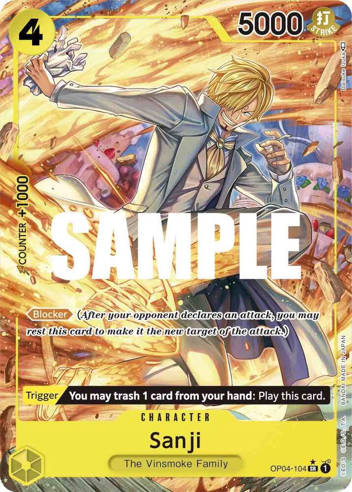 Sanji (Parallel) - Kingdoms of Intrigue (OP04)