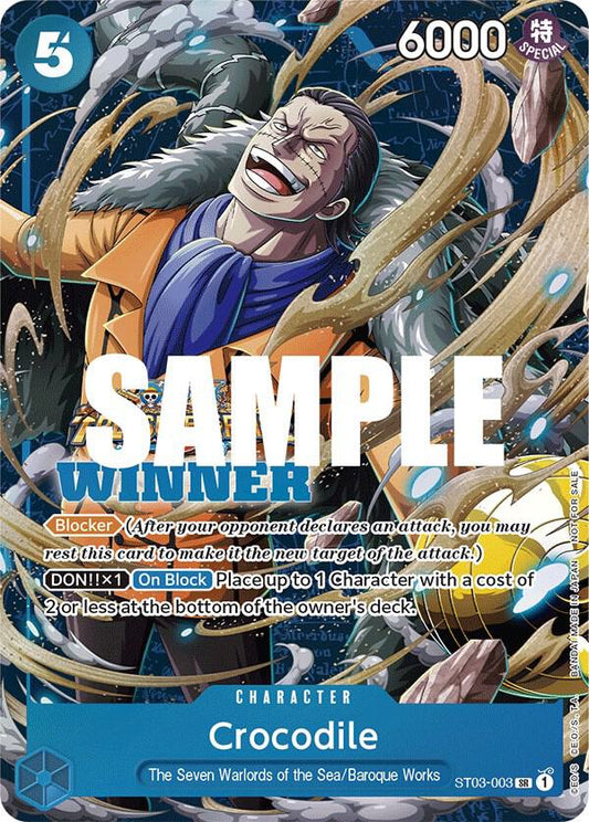 Crocodile (Winner Pack Vol. 5) - One Piece Promotion Cards (OP-PR)