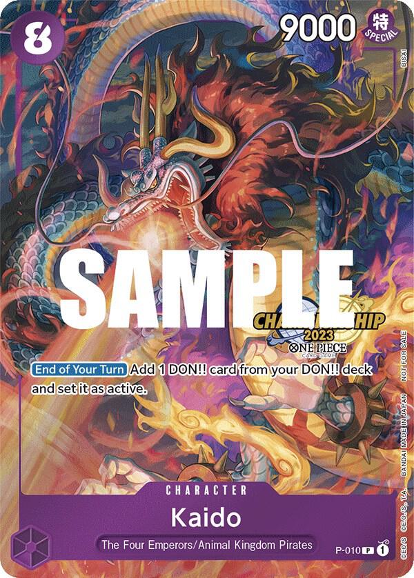 Kaido (CS 2023 Celebration Pack) - One Piece Promotion Cards (OP-PR)
