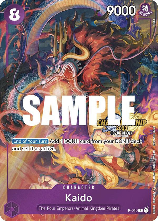 Kaido (CS 2023 Celebration Pack) - One Piece Promotion Cards (OP-PR)