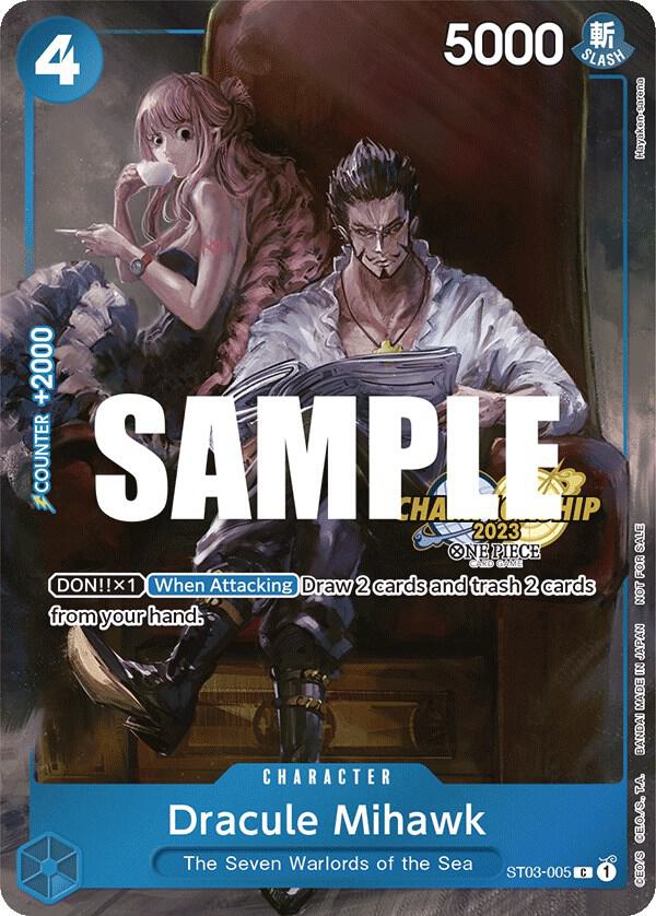 Dracule Mihawk (CS 2023 Celebration Pack) - One Piece Promotion Cards (OP-PR) NM