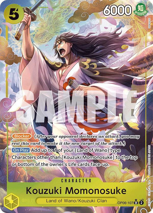 Kouzuki Momonosuke (Parallel) - Wings of the Captain (OP06)