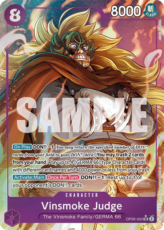 Vinsmoke Judge (Parallel) - Wings of the Captain (OP06)