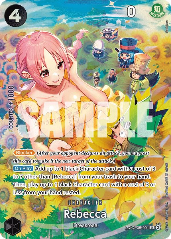 Rebecca (Special Rare) - Wings of the Captain (OP06)
