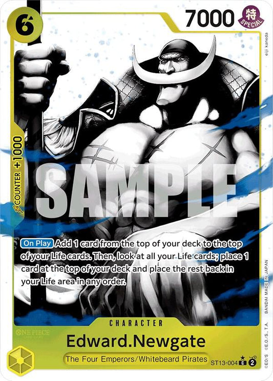 Edward.Newgate (Parallel) - Ultra Deck: The Three Brothers (ST-13)