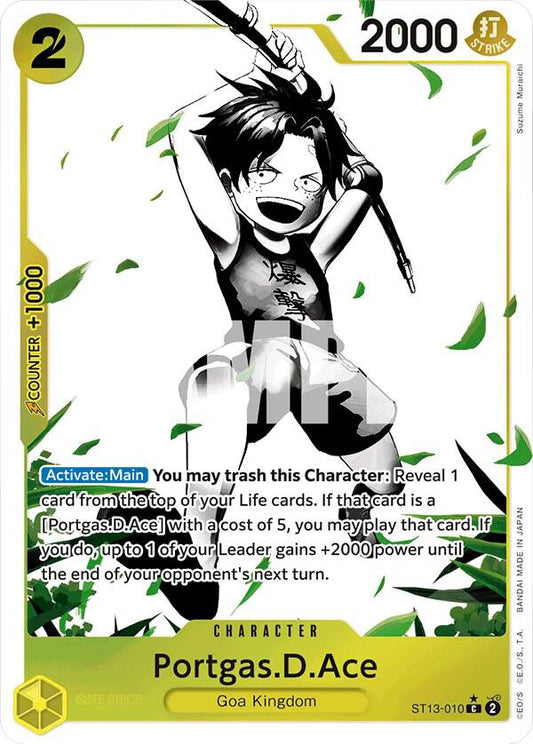 Portgas.D.Ace (Parallel) - Ultra Deck: The Three Brothers (ST-13)