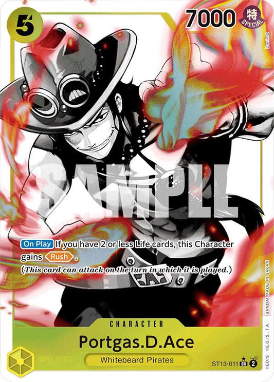 Portgas.D.Ace (Parallel) - Ultra Deck: The Three Brothers (ST-13)