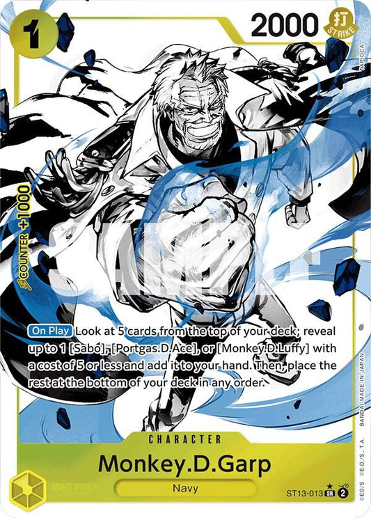 Monkey.D.Garp (Parallel) - Ultra Deck: The Three Brothers (ST-13)