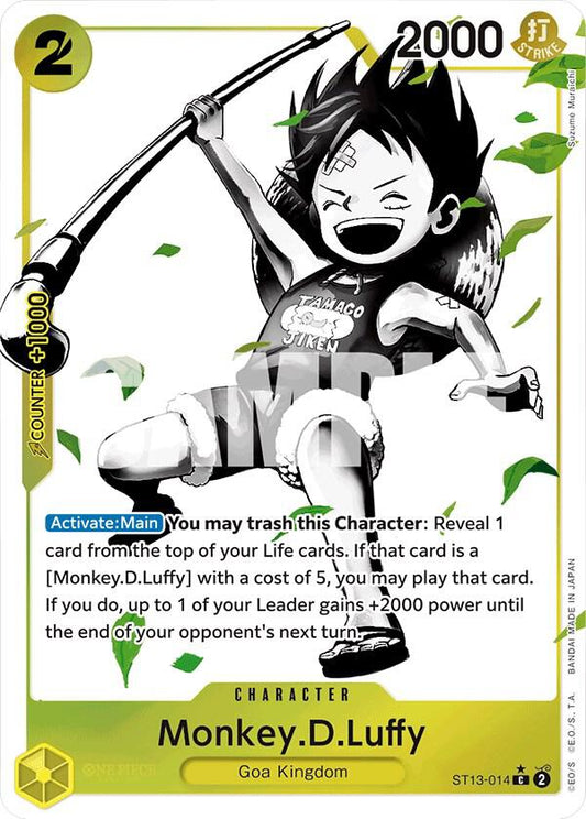Monkey.D.Luffy (Parallel) - Ultra Deck: The Three Brothers (ST-13)