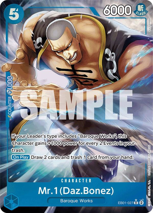 Mr. 1 (Daz.Bonez) (Parallel) - Extra Booster: Memorial Collection (EB-01)