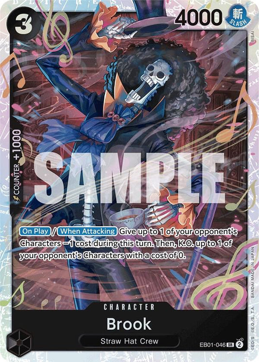 Brook (Super Rare) - Extra Booster: Memorial Collection (EB-01)