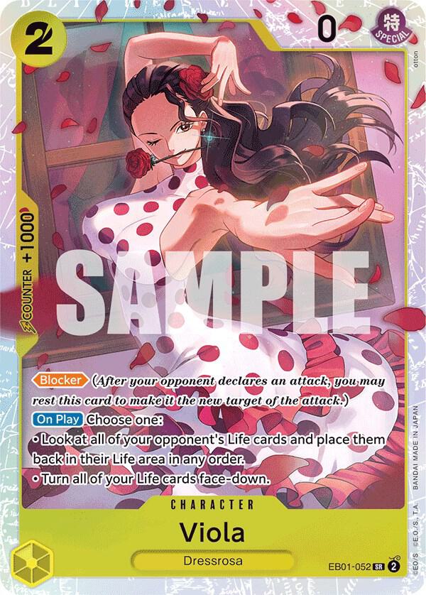 Viola (Super Rare) - Extra Booster: Memorial Collection (EB-01)