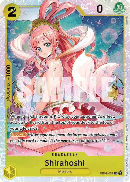 Shirahoshi (Super Rare) - Extra Booster: Memorial Collection (EB-01)