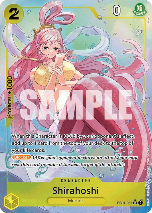Shirahoshi (Parallel) - Extra Booster: Memorial Collection (EB-01)