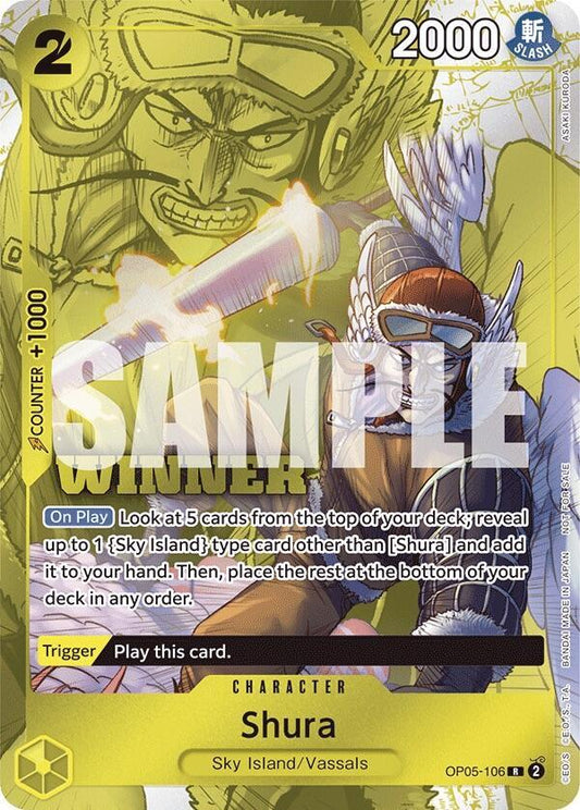 Shura (Winner Pack Vol. 7) - One Piece Promotion Cards (OP-PR)