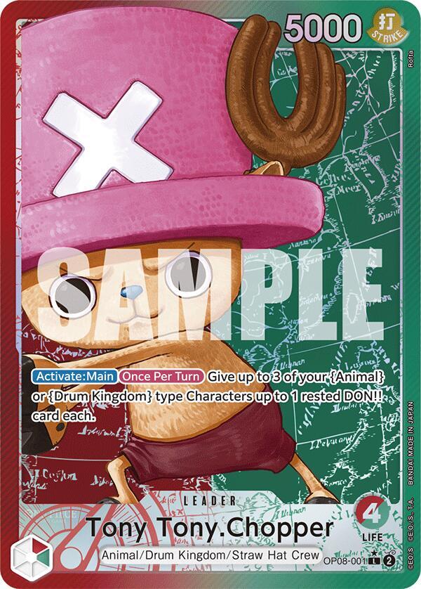 Tony Tony.Chopper (Leader) - Two Legends (OP08)