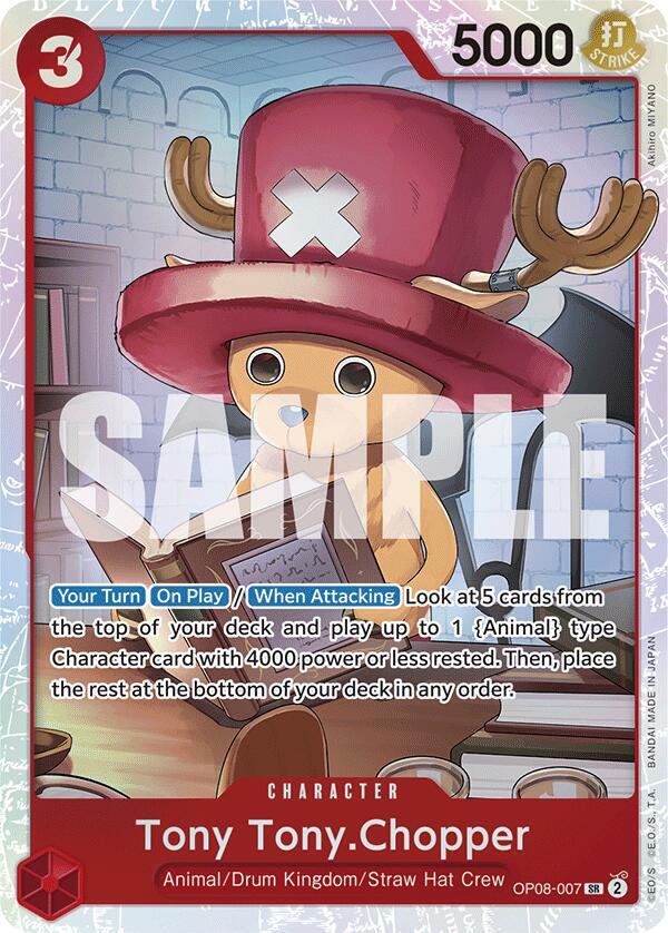 Tony Tony.Chopper (Super Rare) - Two Legends (OP08)