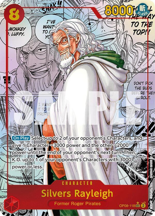 Silvers Rayleigh (Manga) - Two Legends (OP08)