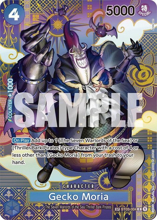 Gecko Moria (Special Rare) - Two Legends (OP08)