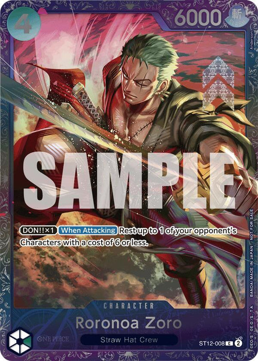 Roronoa Zoro (Treasure Cup 2024) - One Piece Promotion Cards (OP-PR)