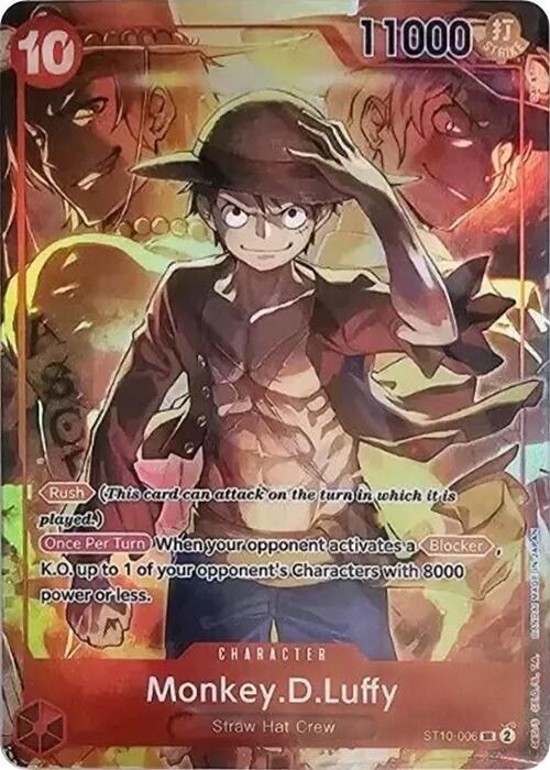 Monkey.D.Luffy (Treasure Booster Set) - One Piece Promotion Cards (OP-PR) SEALED