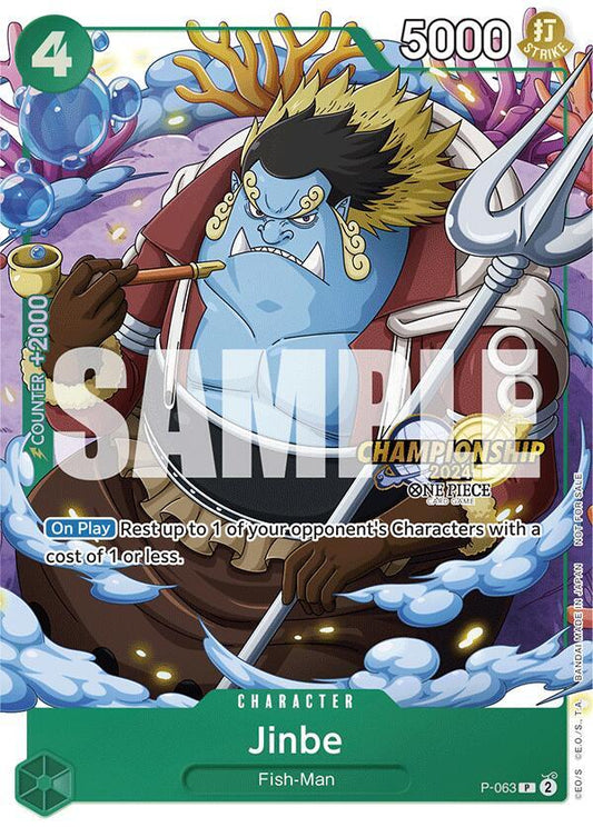 Jinbe (CS 2024 Event Pack) - One Piece Promotion Cards (OP-PR)