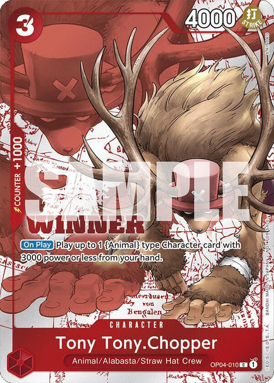 Tony Tony.Chopper (Winner Pack 2024 Oct.-Dec.) - One Piece Promotion Cards (OP-PR) NM