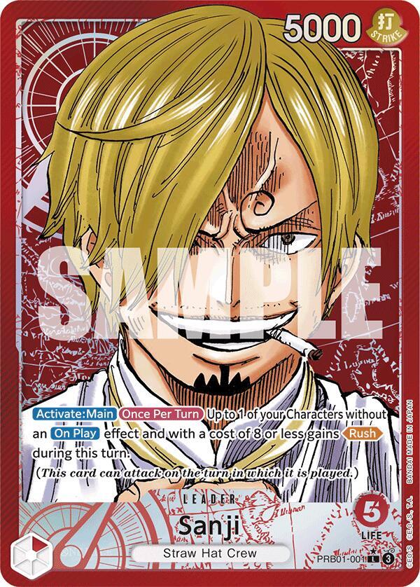 Sanji (Parallel) - Premium Booster -The Best- (PRB-01)