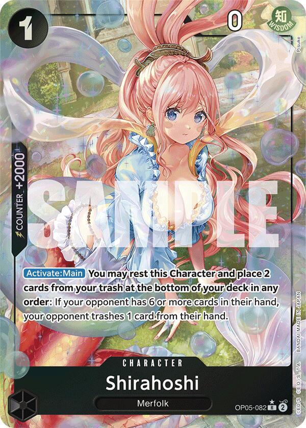 Shirahoshi (Parallel) - Premium Booster -The Best- (PRB-01) LP