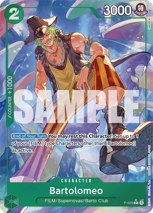 Bartolomeo (Parallel) - Premium Booster -The Best- (PRB-01)